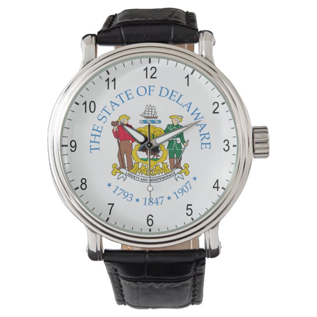 Reloj De Pulsera Firma de Delaware (Anverso)