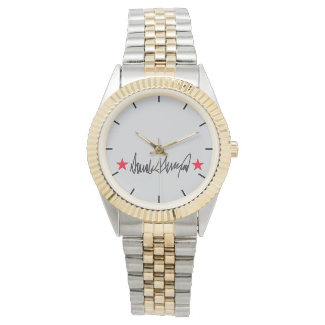 Reloj De Pulsera Firma Trump (Anverso)