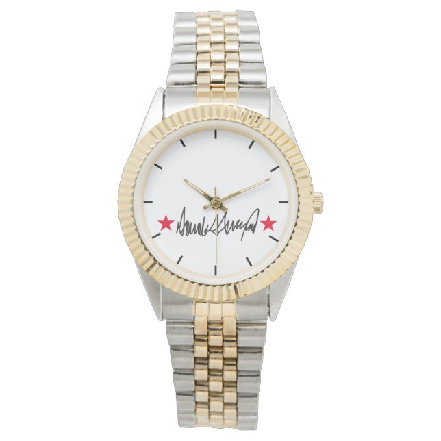 Reloj De Pulsera Firma Trump (Anverso)