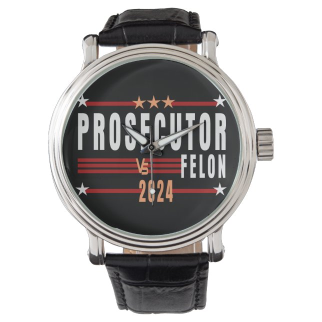 Reloj De Pulsera Fiscal contra Felon 2024 eWatch (Anverso)