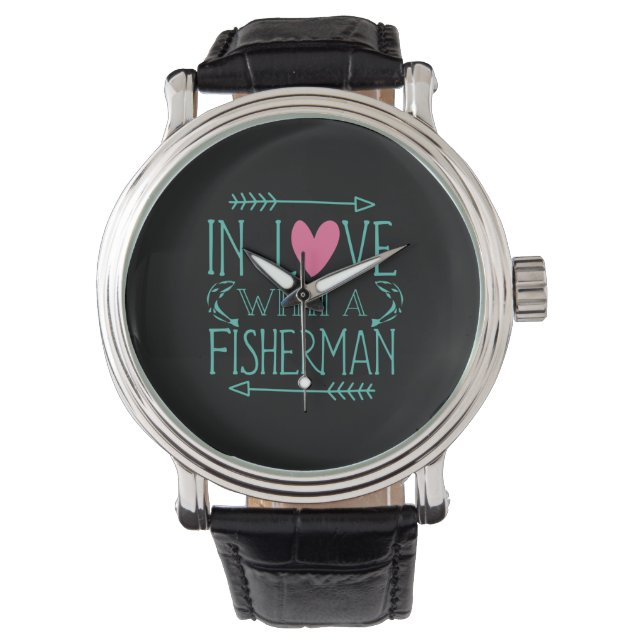 Reloj De Pulsera Fisher In Love With A Fisherman (Anverso)