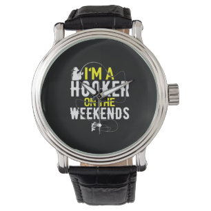 Reloj De Pulsera Fisher Soy Un Pescador El Fin De Semana