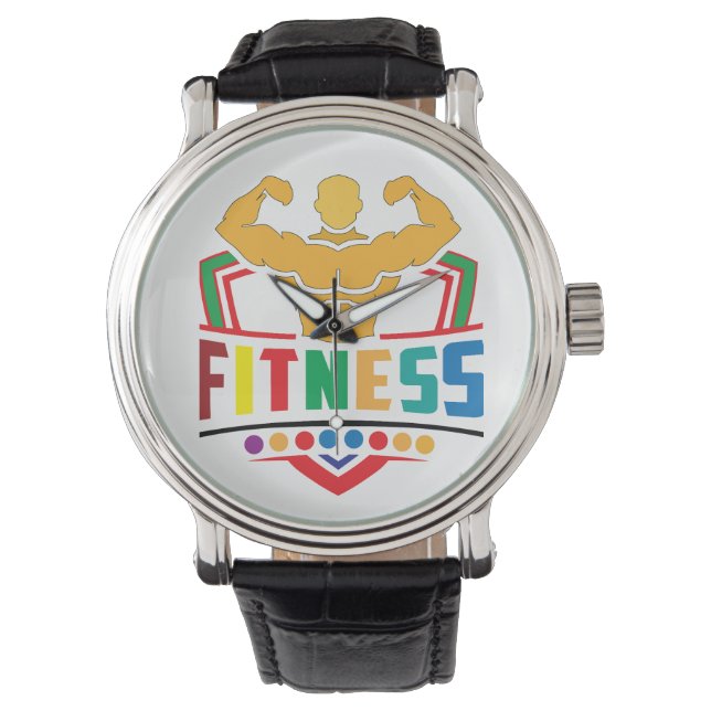 Reloj De Pulsera Fitness Lifestyle – Train Hard Stay Strong (Anverso)