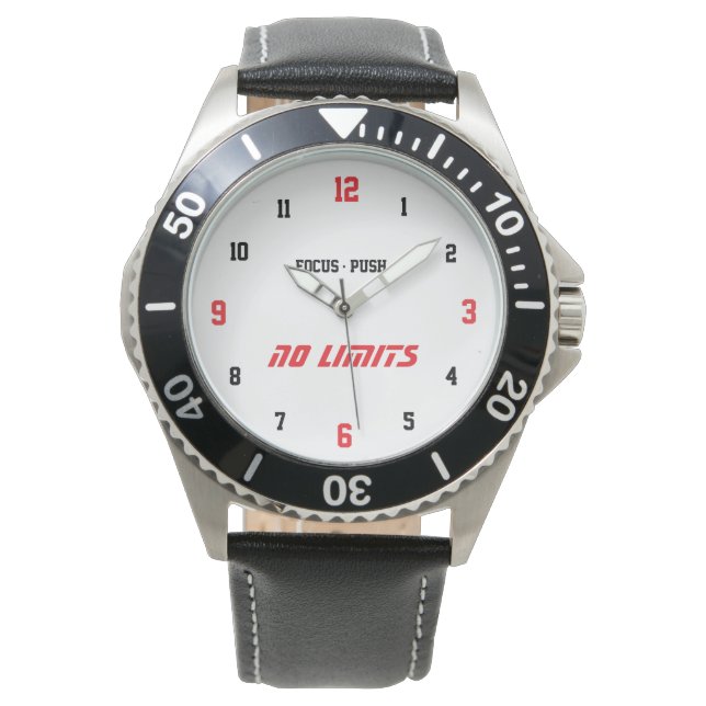 Reloj De Pulsera Fitness Motivacional (Anverso)