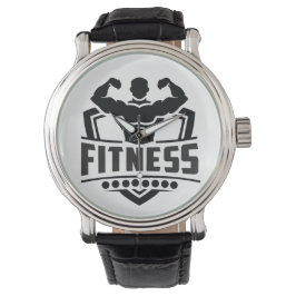 Reloj De Pulsera Fitness Motivation Graphic | Strong & Active Life