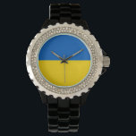 Reloj De Pulsera Flag of Ukraine<br><div class="desc">National flag of Ukraine.</div>