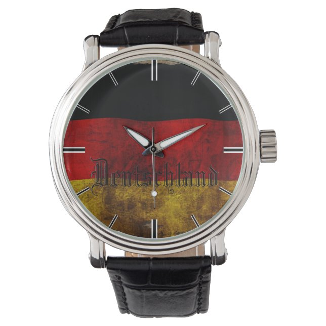 Reloj De Pulsera Flagge Deutsch - Vintage... (Anverso)