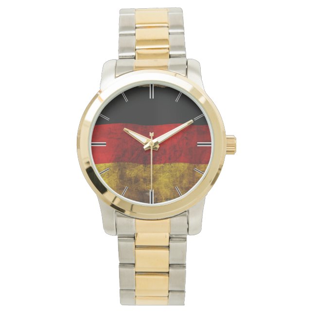 Reloj De Pulsera Flagge Deutsch - Vintage... (Anverso)