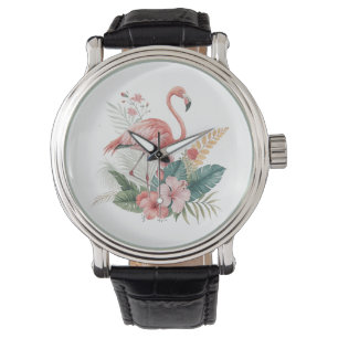 Reloj De Pulsera Flamenco Con Flores