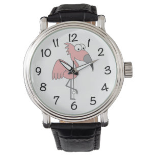 Reloj De Pulsera Flamenco rosado