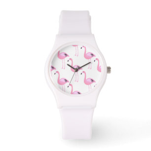 Reloj De Pulsera Flamencos rosas 2