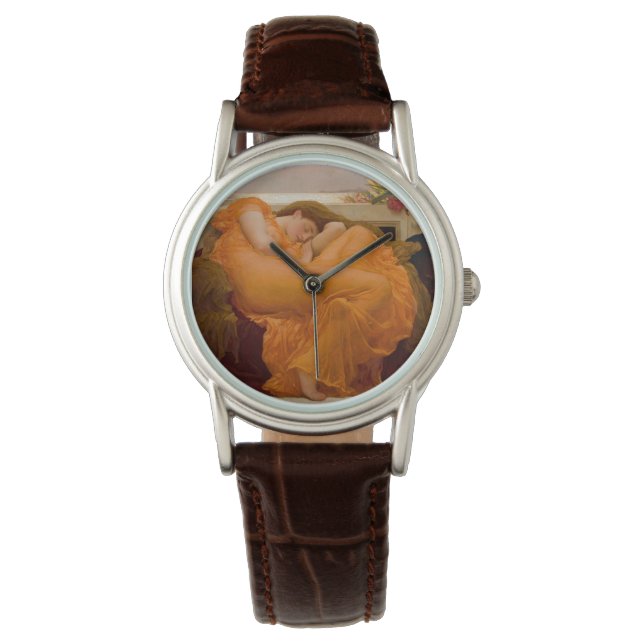 Reloj De Pulsera Flaming June (por Frederic Leighton) (Anverso)
