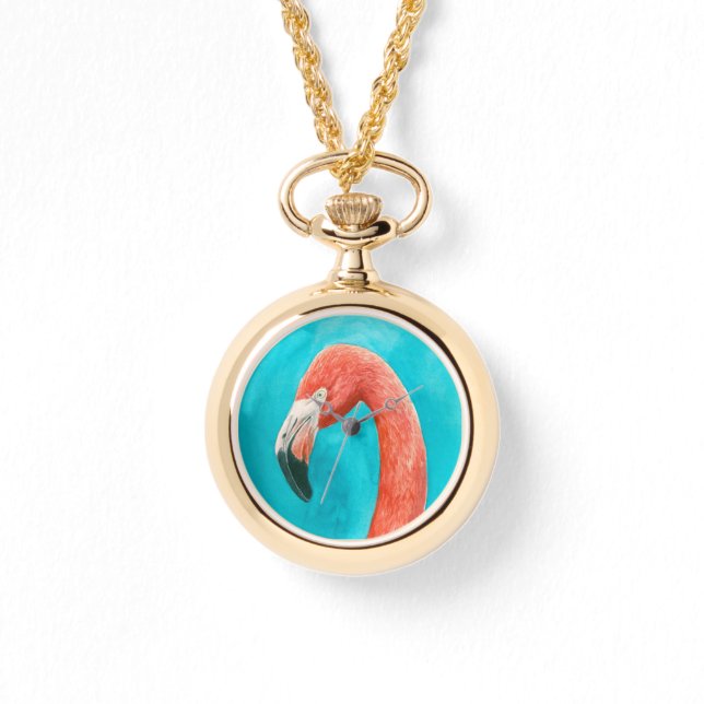 Reloj De Pulsera Flamingo (Anverso)