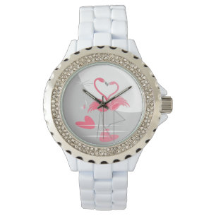 Reloj De Pulsera Flamingo Love Large Moon watch
