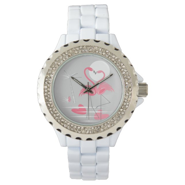 Reloj De Pulsera Flamingo Love watch (Anverso)