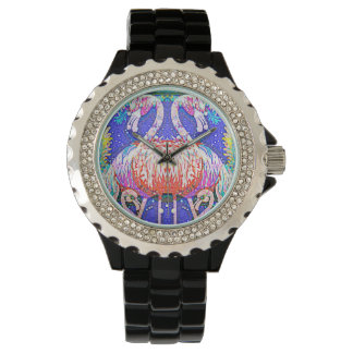 Reloj De Pulsera Flamingo Lovers Watch