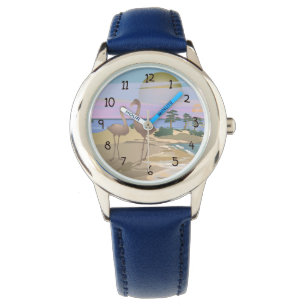 Reloj De Pulsera Flamingos