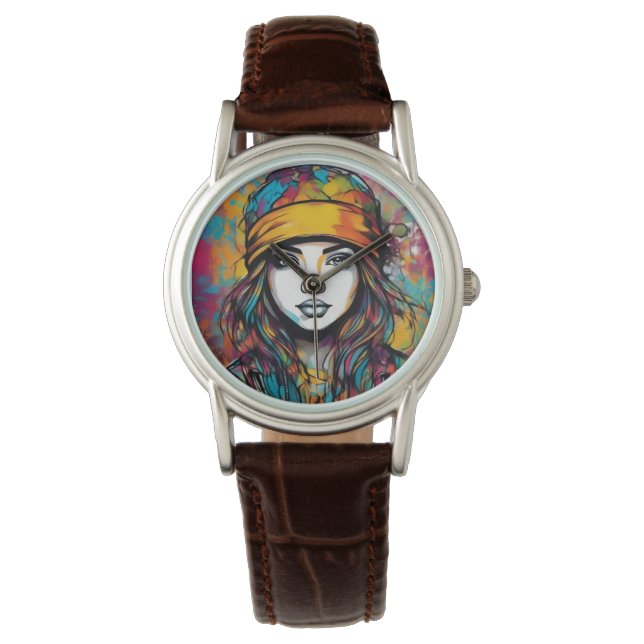 Reloj De Pulsera Flare totalmente moderno (Anverso)