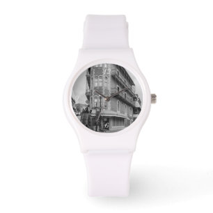 Reloj De Pulsera Flatiron Flats Eureka Grayscale