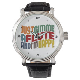 Reloj De Pulsera Flauta