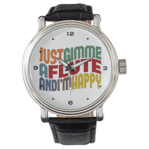 Reloj De Pulsera Flauta