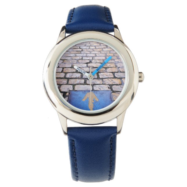 Reloj De Pulsera Flecha amarilla (Anverso)