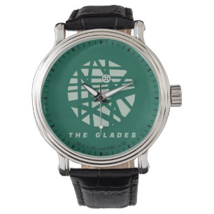 Reloj De Pulsera Flecha el el mapa de la ciudad de los claros