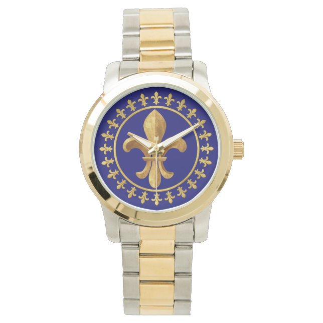 Reloj De Pulsera Fleur de lis (Anverso)