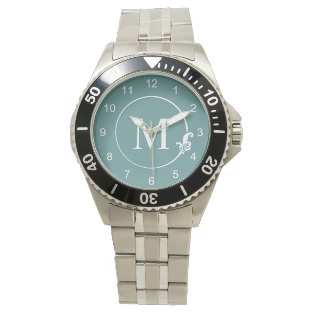 Reloj De Pulsera Fleur-de-Lis Circle (Anverso)