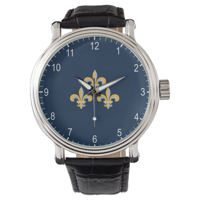 Reloj De Pulsera Fleur de Lis symbol Watch (Anverso)