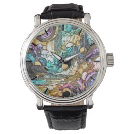 Reloj De Pulsera Fliesender Goldfluss 