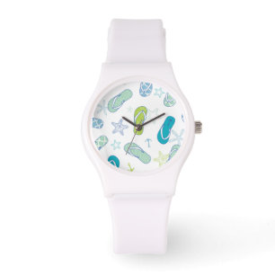 Reloj De Pulsera Flip Flop Pattern