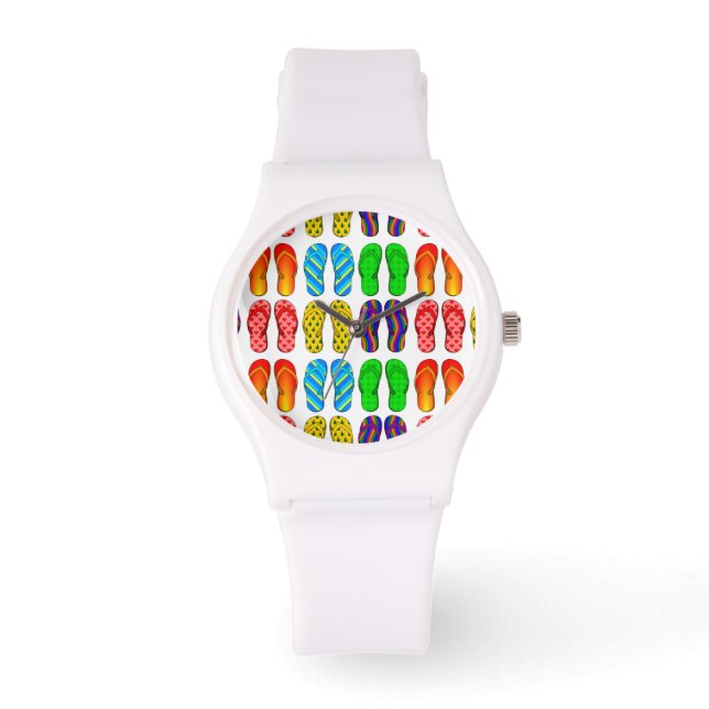 Reloj De Pulsera Flops coloridos (Anverso)