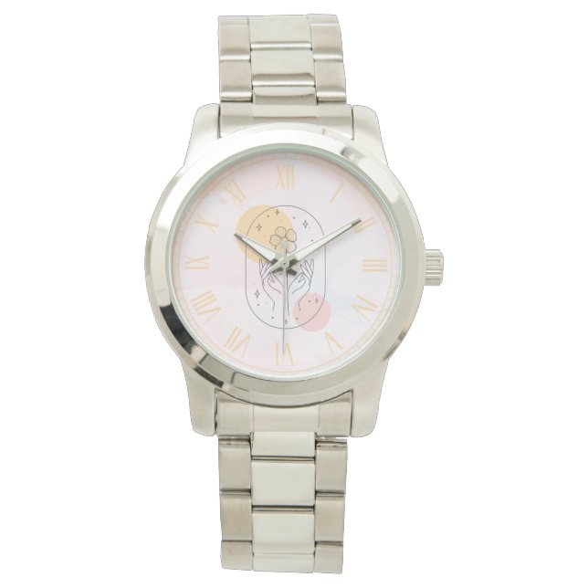 Reloj De Pulsera Flor (Anverso)