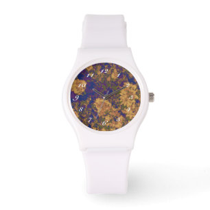 Reloj De Pulsera Flor amarilla
