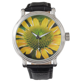 Reloj De Pulsera Flor amarillo de sol