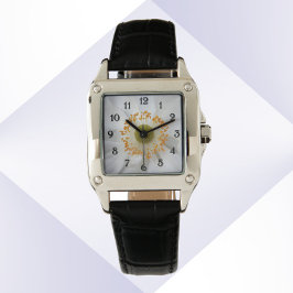 Reloj De Pulsera Flor anémona japonesa blanca