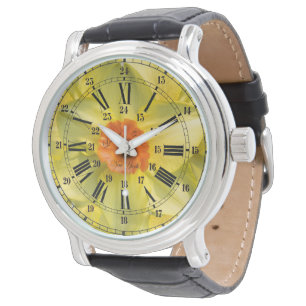 Reloj De Pulsera Flor de 24 horas
