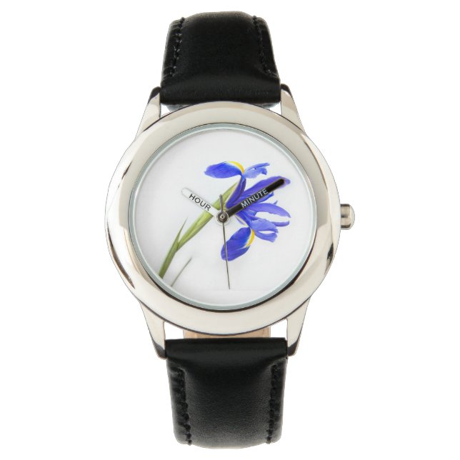 Reloj De Pulsera Flor de iris púrpura (Anverso)