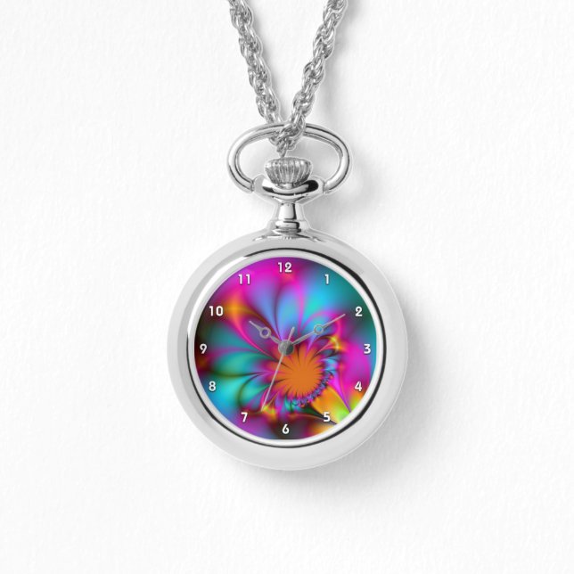 Reloj De Pulsera Flor de jardín de infancia (Anverso)