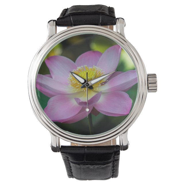 Reloj De Pulsera Flor de loto florecida, Indonesia (Anverso)