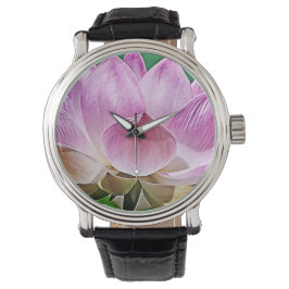 Reloj De Pulsera Flor de Lotus