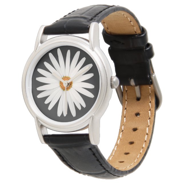 Reloj De Pulsera Flor de margarita (Angular)