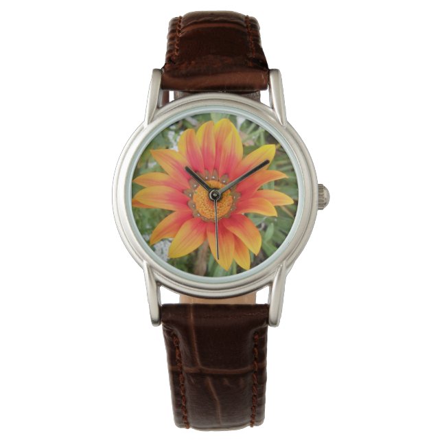 Reloj De Pulsera Flor de Naranja único (Anverso)