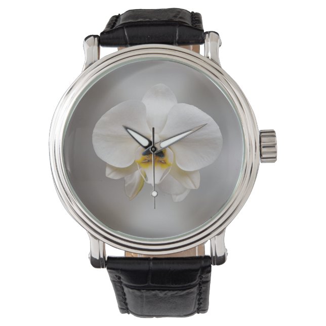 Reloj De Pulsera Flor de orquídea (Anverso)