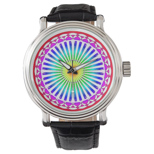 Reloj De Pulsera Flor de verano (Anverso)
