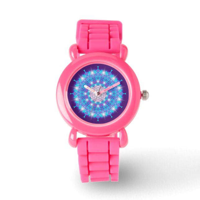 Reloj De Pulsera Flor de vida - Stars Mandala (Anverso)
