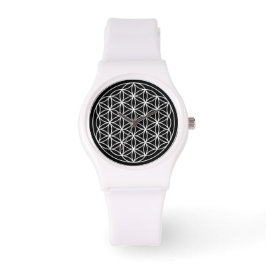 Reloj De Pulsera Flor de vigilancia de la vida