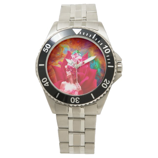 Reloj De Pulsera Flor Estrella (Anverso)