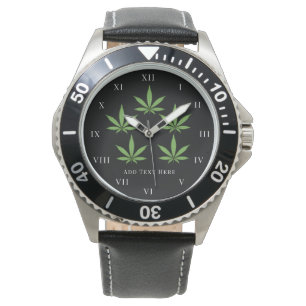 Reloj De Pulsera Flor floral de la naturaleza del humo del alga